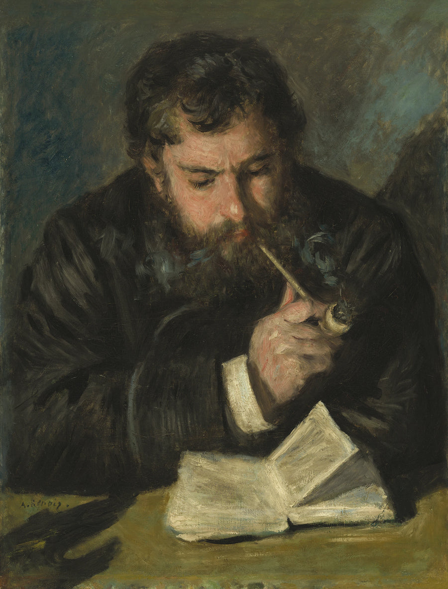 Portrait de Claude Monet par Pierre-Auguste Renoir, 1872 — National Gallery of Art 1985.64.35