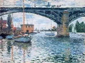 Argenteuil Road Bridge W315 - Claude Monet