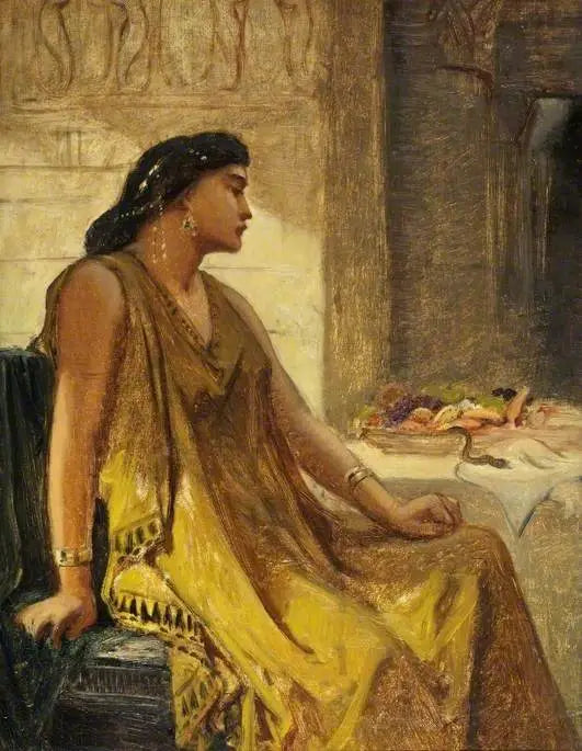 Kleopatra ja Aspic - Edward Poynter