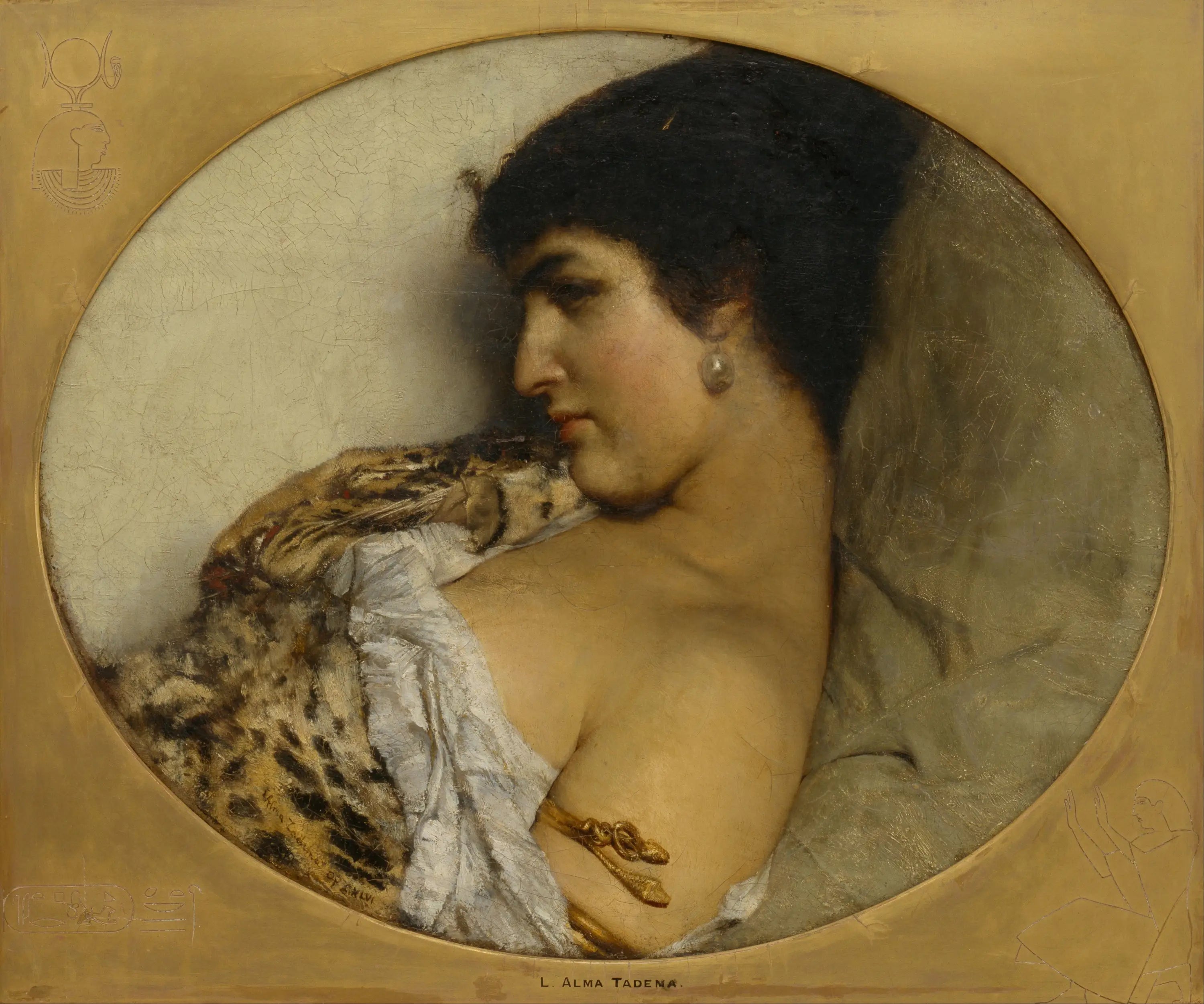 Cléopâtre - Lawrence Alma-Tadema image 1 reproduction artisanale de tableau