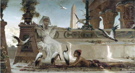 Cléopâtre - Wilhelm Kotarbiński Reproductions de tableaux à la peinture à l’huile