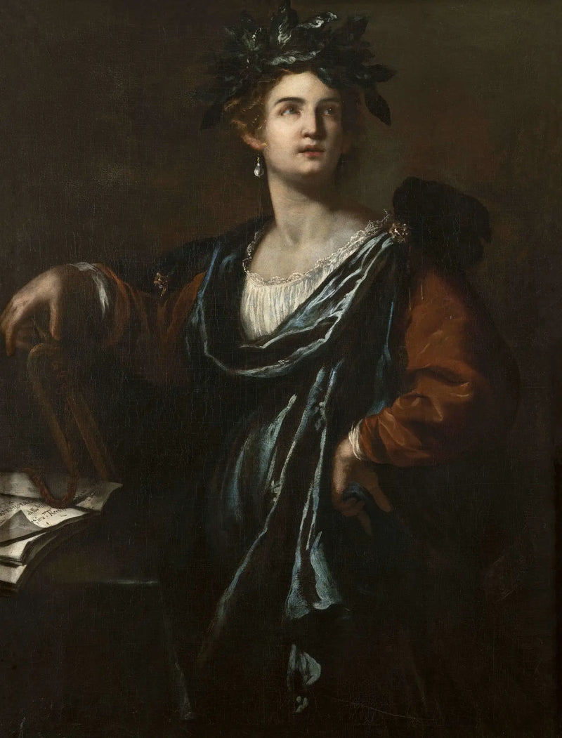 Clio, historian muse - Artemisia Gentileschi