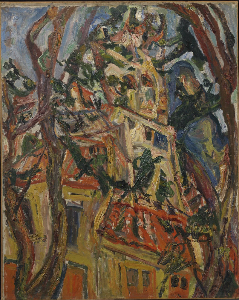 Saint-Pierre-kirkko Céretissä - Chaim Soutine