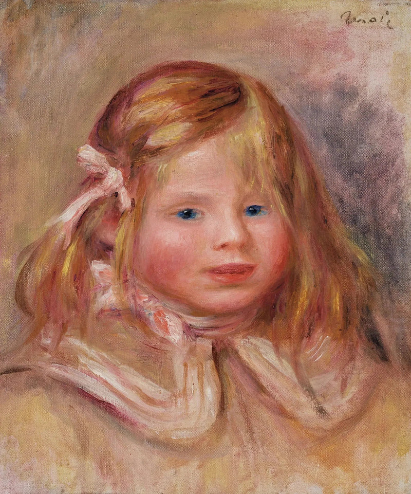 Vaaleanpunaisessa nauhassa - Pierre-Auguste Renoir