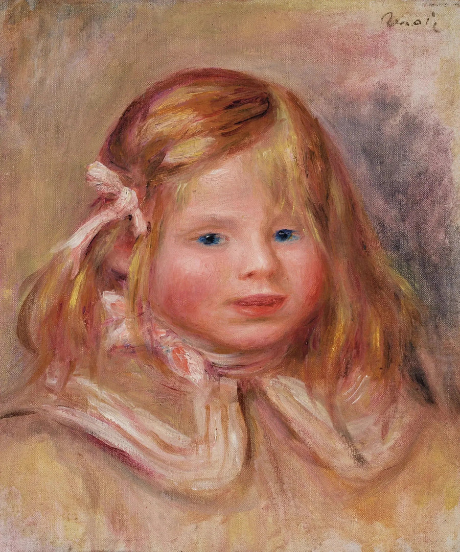Vaaleanpunaisessa nauhassa - Pierre-Auguste Renoir