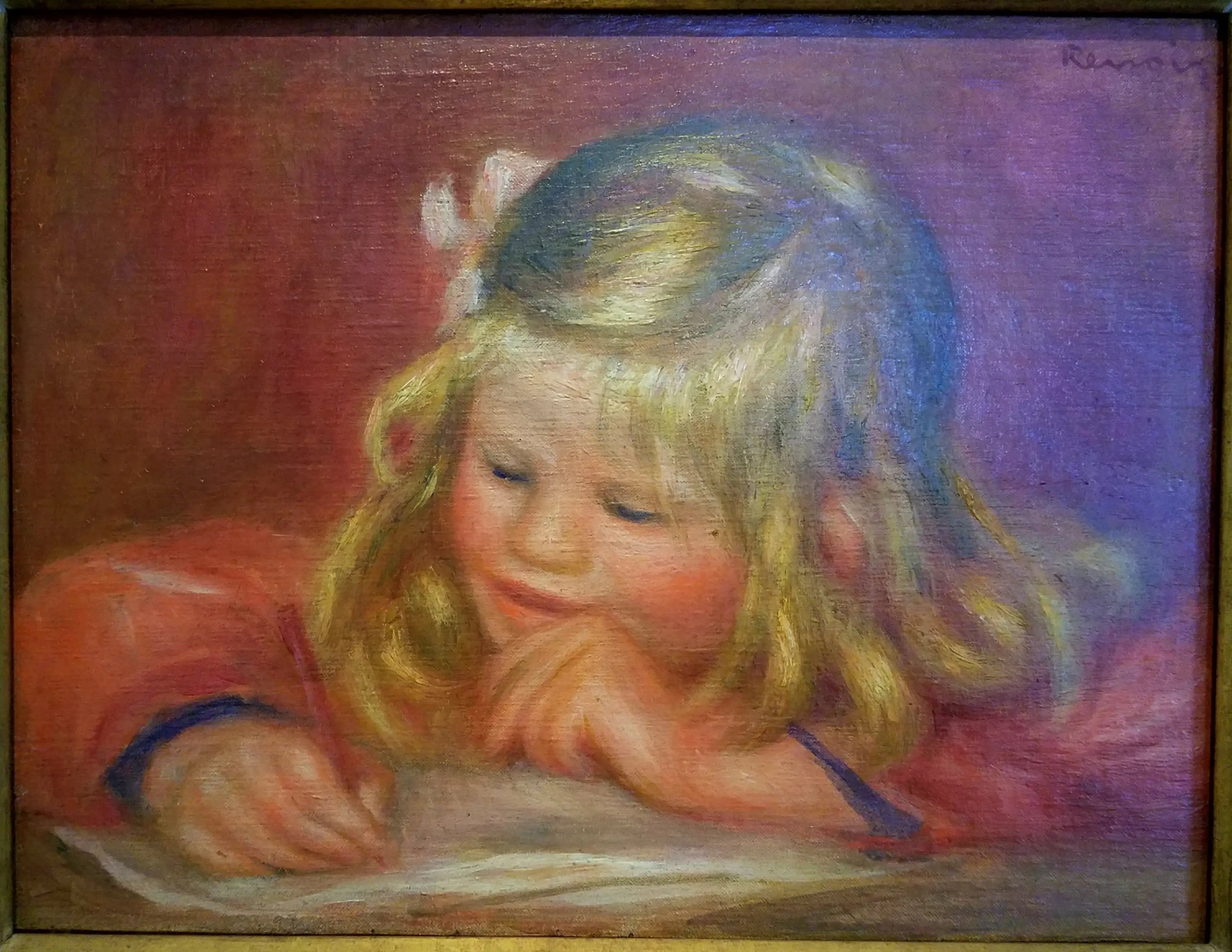 Coco - Pierre-Auguste Renoir image 1 reproduction artisanale de tableau