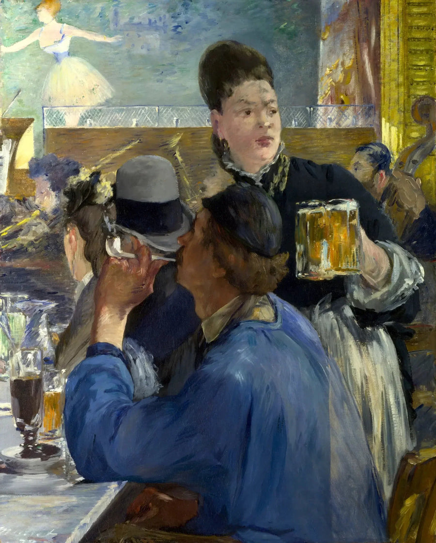 Kahvilan nurkka - Édouard Manet