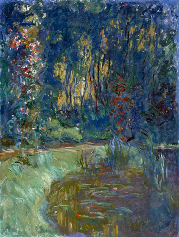 Lammen nurkka Givernyssä - Claude Monet