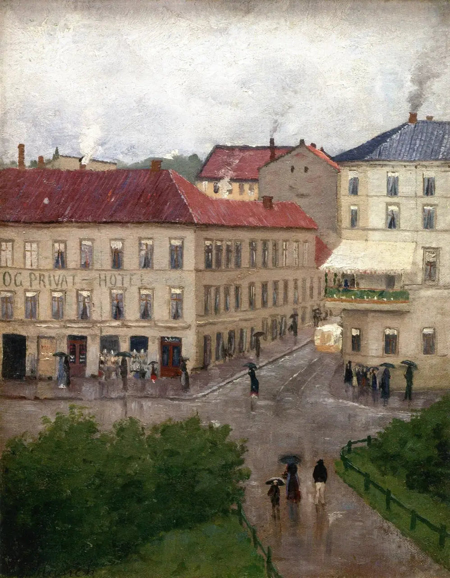 Kadunkulma Karl Johanilla, Grand Café - Edvard Munch