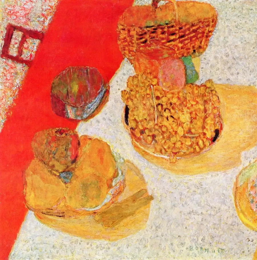 Pöydän kulma - Pierre Bonnard