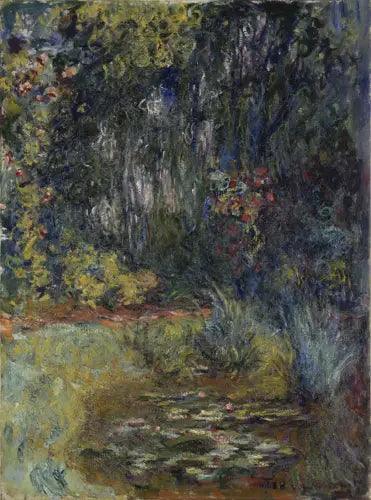 Nymfeijärven kulma - Claude Monet