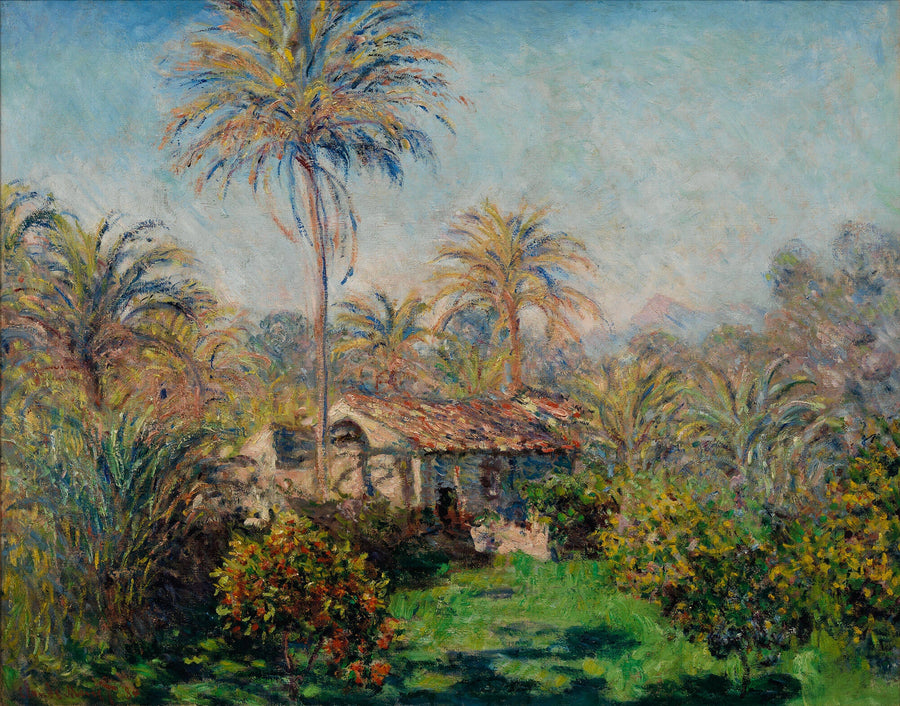 Maatilan nurkka Bordigherassa - Claude Monet