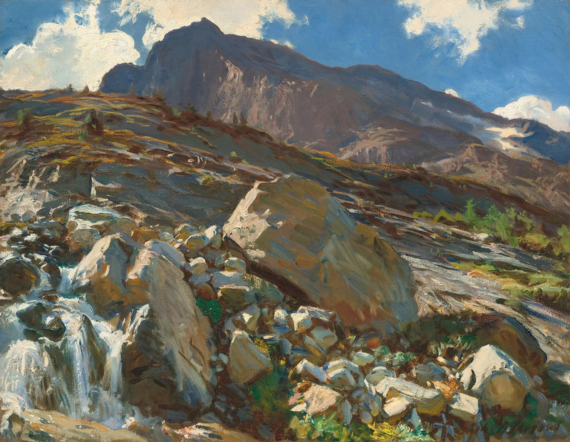 Simplonin solatie - John Singer Sargent