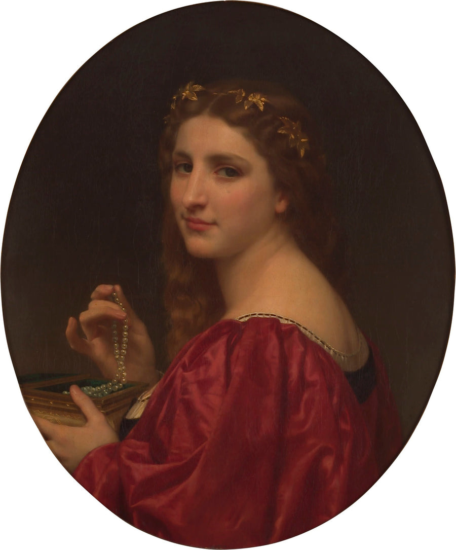 Le Collier de perles - Bouguereau