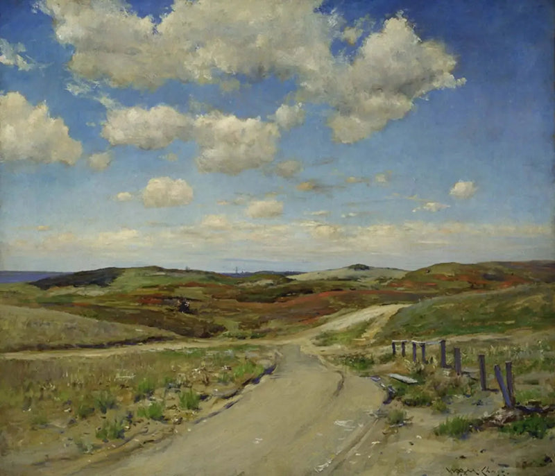 Shinnecockin kukkulat - William Merritt Chase
