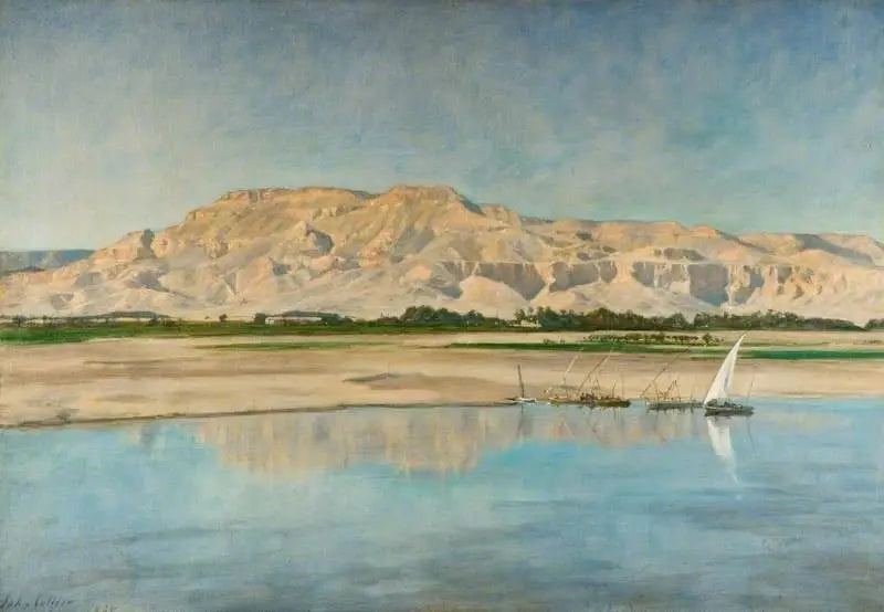 Luksorin tebaalaiset kukkulat - John Collier
