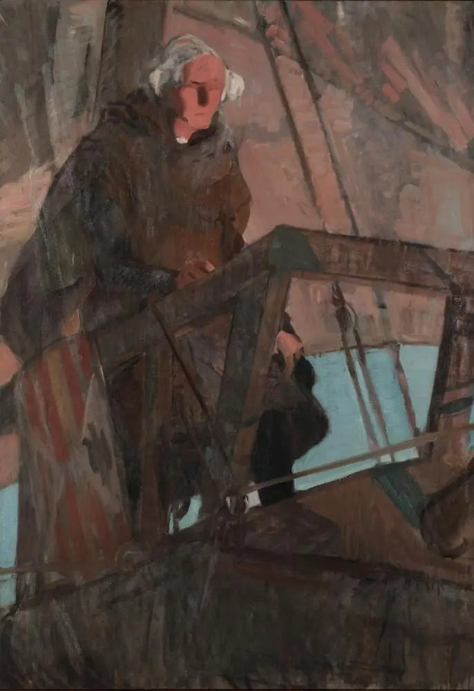 Kolumbus lähdössä Paloksesta (takapenkillä) - Joaquín Sorolla