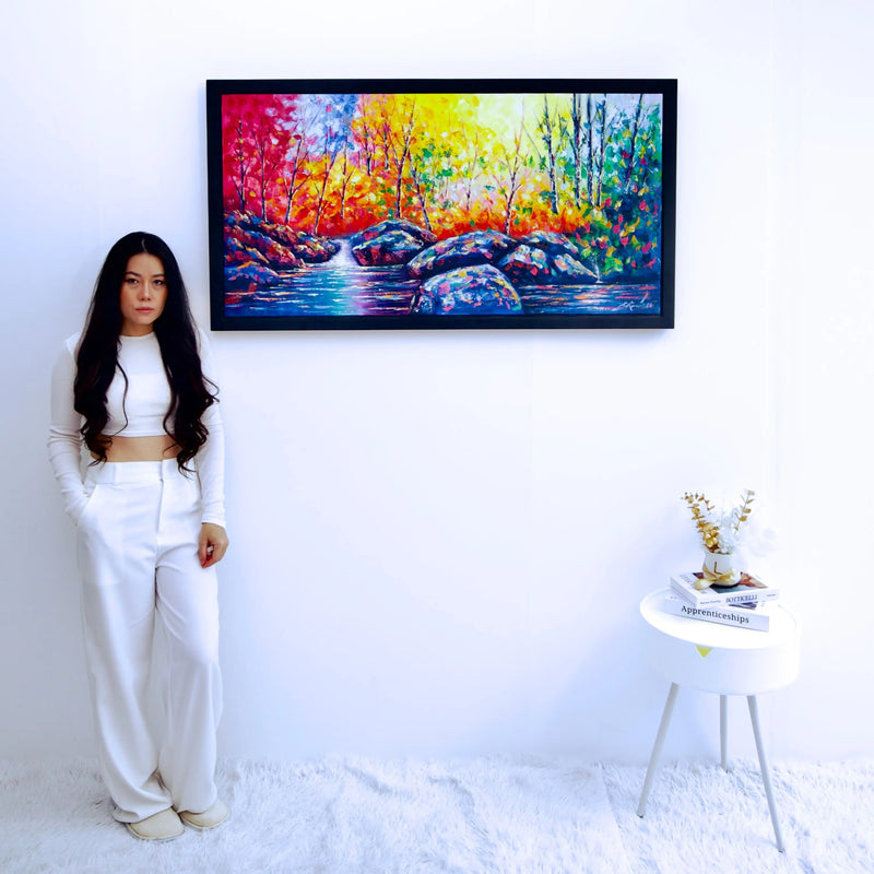 Värillinen metsä | 120 x 60 cm