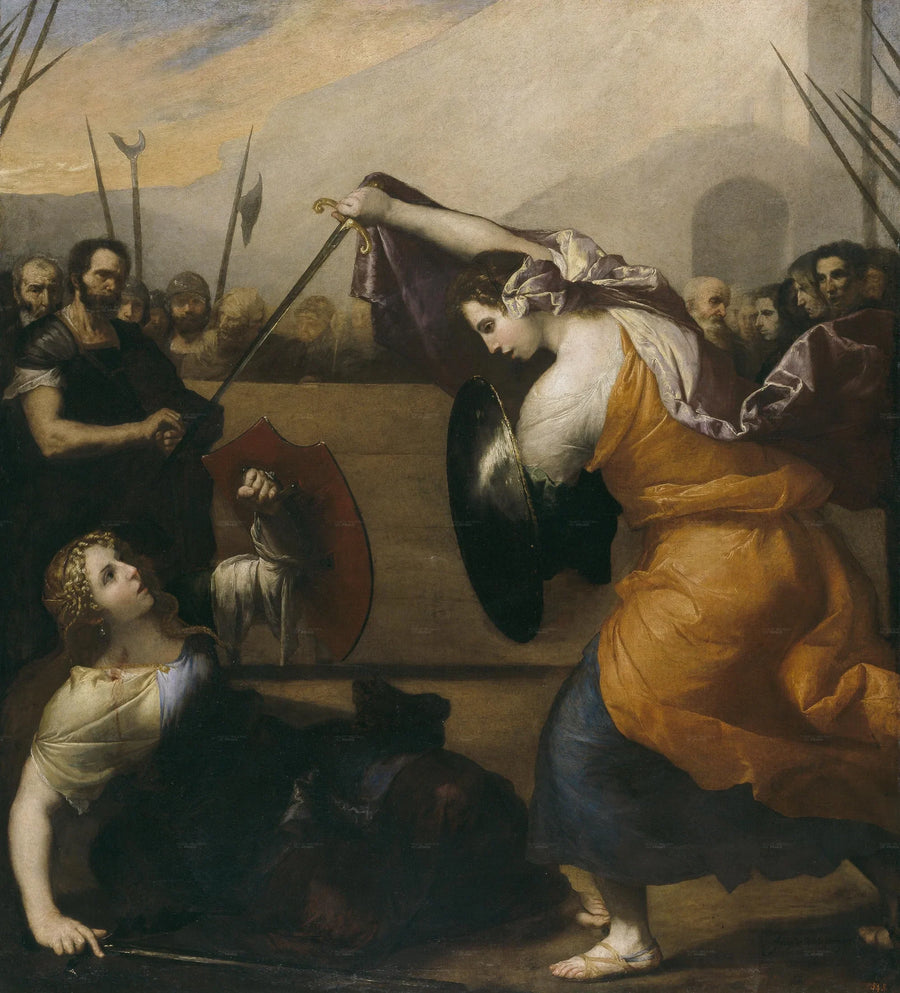 Naiskamppailu - Jusepe de Ribera