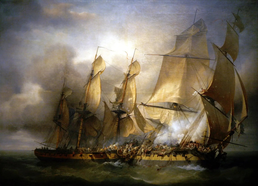 Laakson taistelu La Bayonnaise vastaan piilopommeja - Louis-Philippe Crépin