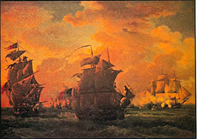 Canonniirin taistelu Tremendousia vastaan - Louis-Philippe Crépin
