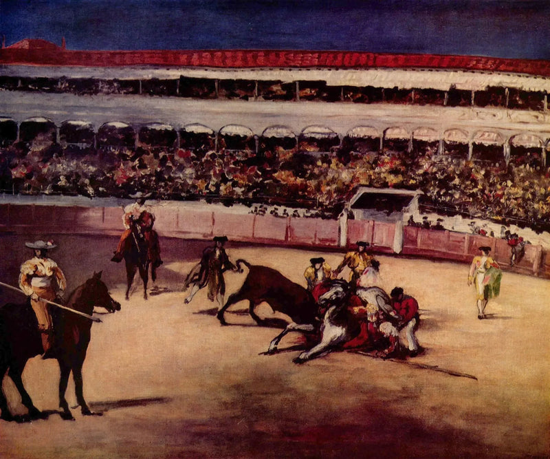 Härkätaistelu - Édouard Manet