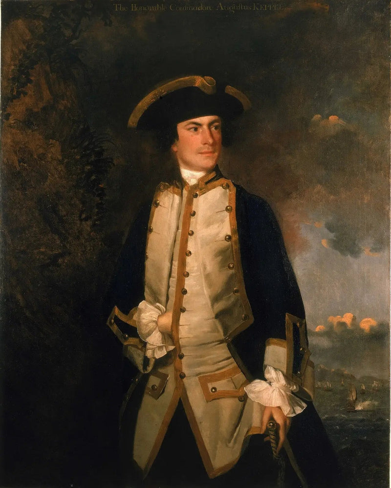 Commodore kunnioitettava Augustus Keppel - Joshua Reynolds