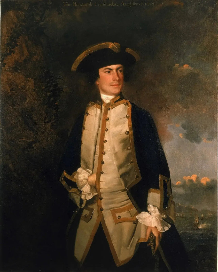 Commodore kunnioitettava Augustus Keppel - Joshua Reynolds