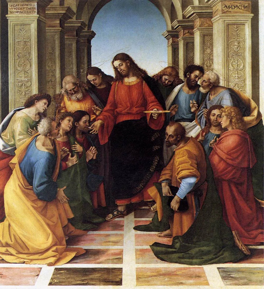 Apostolien yhteisö - Luca Signorelli