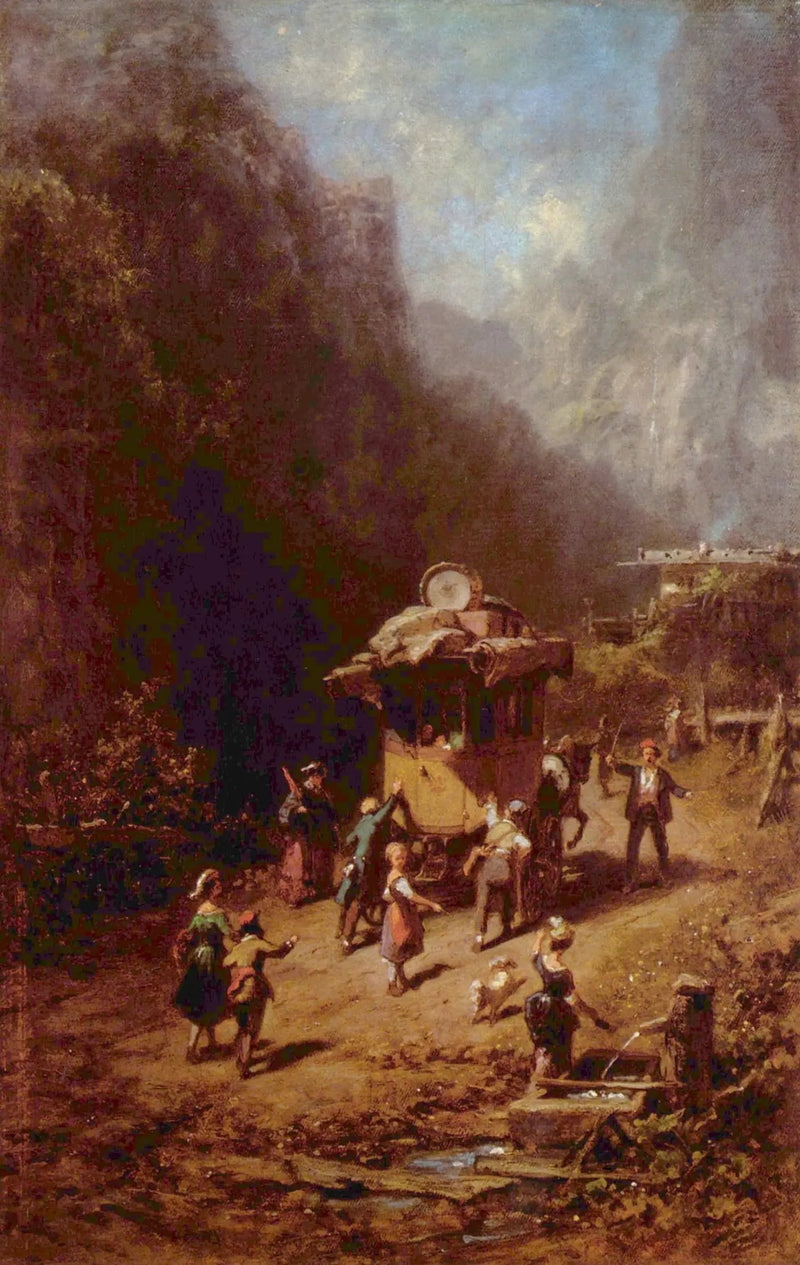 Kiertävien taiteilijoiden yhtiö - Carl Spitzweg