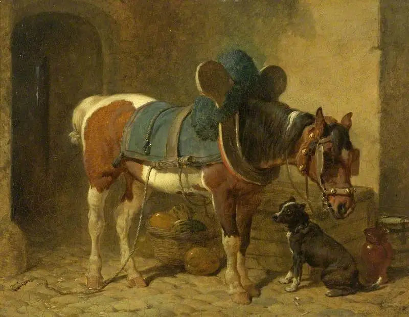 Ystävälliset tallit - John Frederick Herring, Sr.