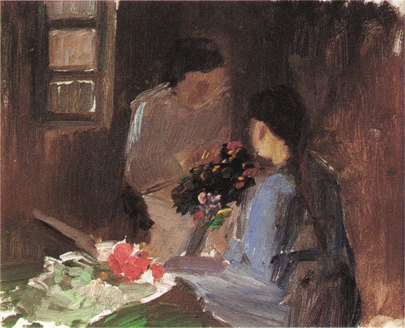 Kimppujen säveltäminen - Anna Ancher