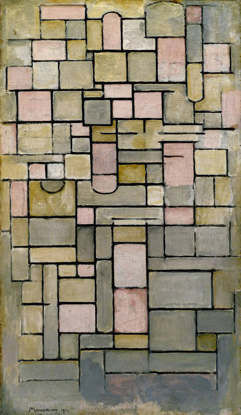 Koostumus 8 - Piet Mondrian