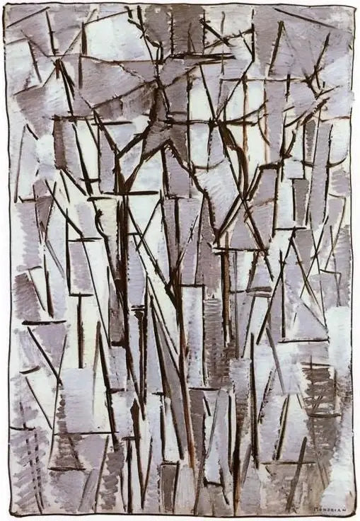 Puu Koostumus II - Piet Mondrian