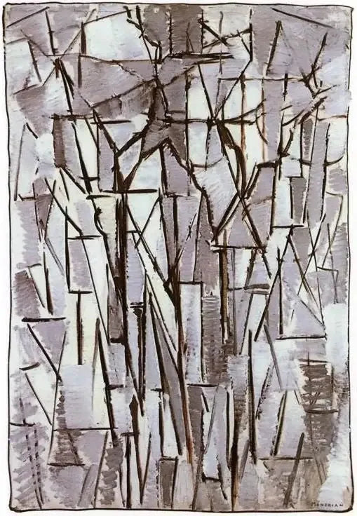 Puu Koostumus II - Piet Mondrian