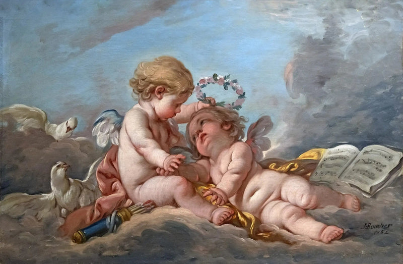 Kompositio puttien kanssa - François Boucher