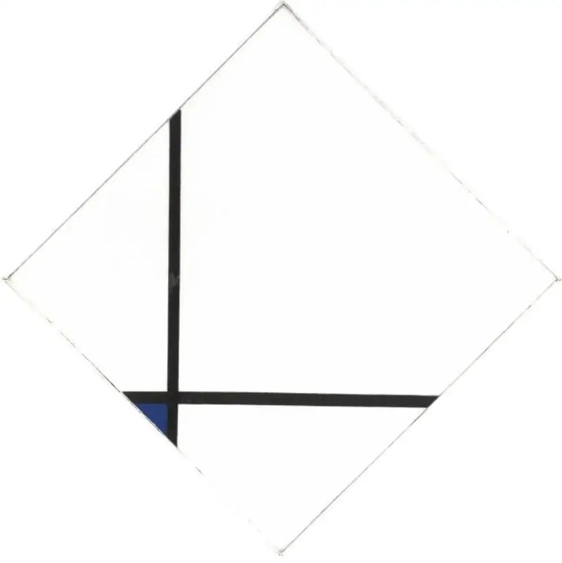 Sininen kompositio - Piet Mondrian
