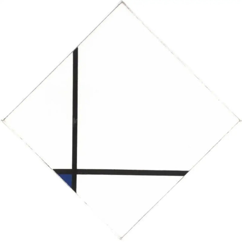 Sininen kompositio - Piet Mondrian