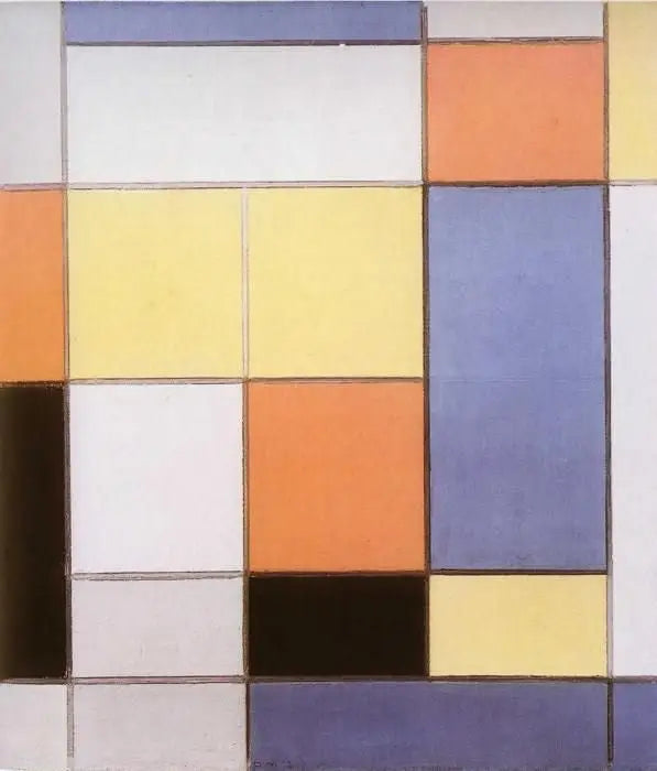 Koostumus B - Piet Mondrian