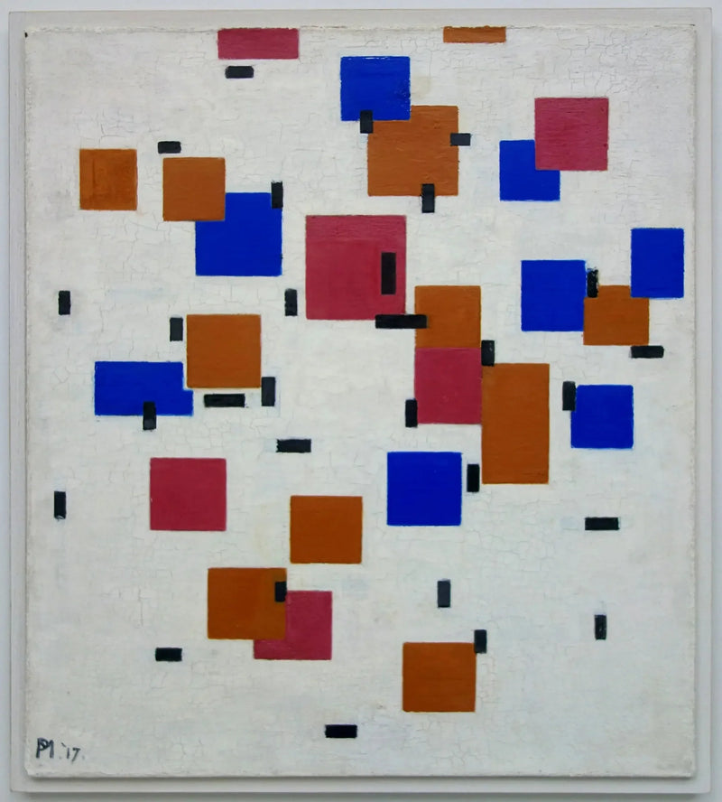 Värikuvasto A - Piet Mondrian