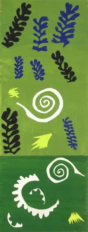 Vihreä tausta - Henri Matisse