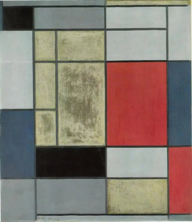 Koostumus I - Piet Mondrian
