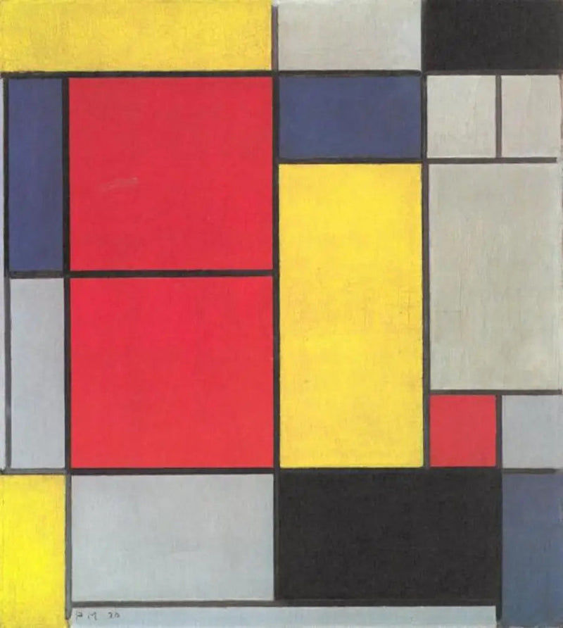 Koostumus II - Piet Mondrian