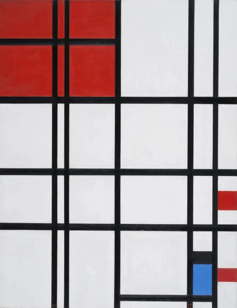 Koostumus nro 7 - Piet Mondrian
