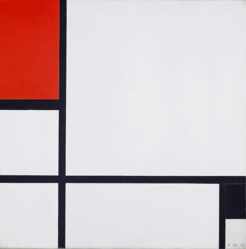 Koostumus n:o I - Piet Mondrian