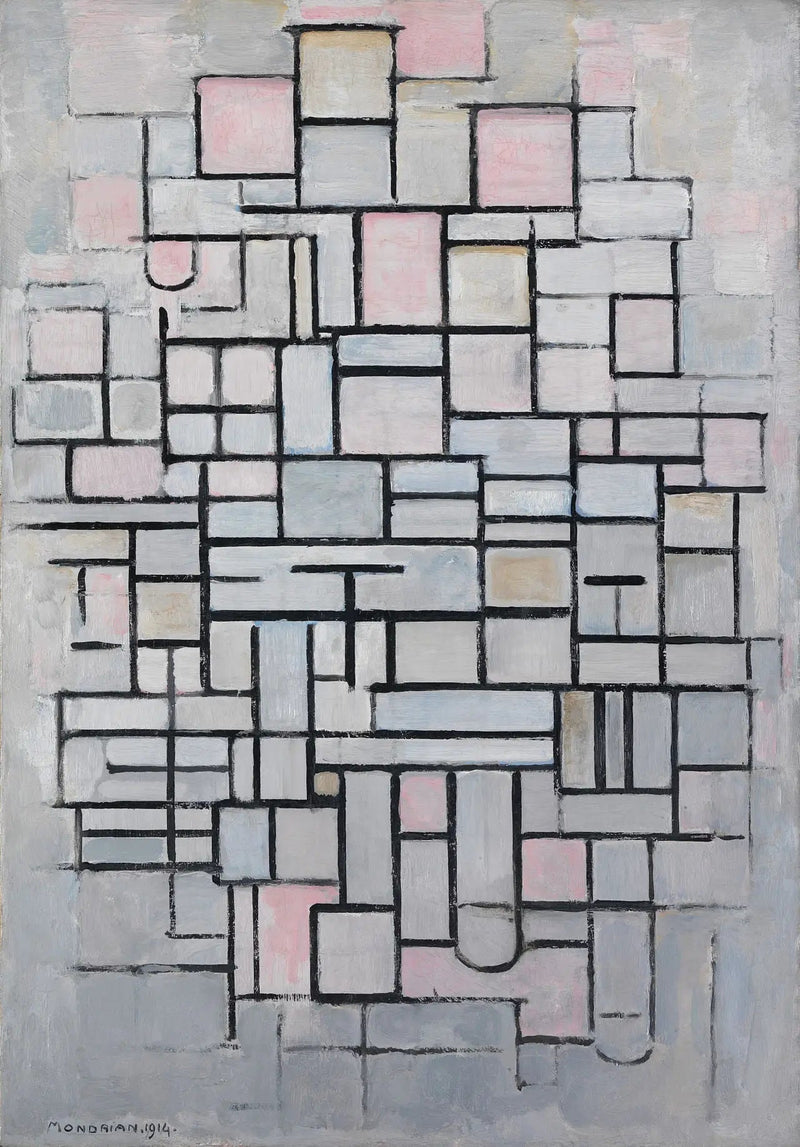 Koostumus n°IV - Piet Mondrian