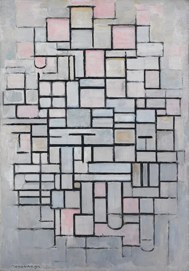 Koostumus n°IV - Piet Mondrian