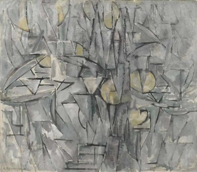 Koostumus n° X (aitoa) - Piet Mondrian