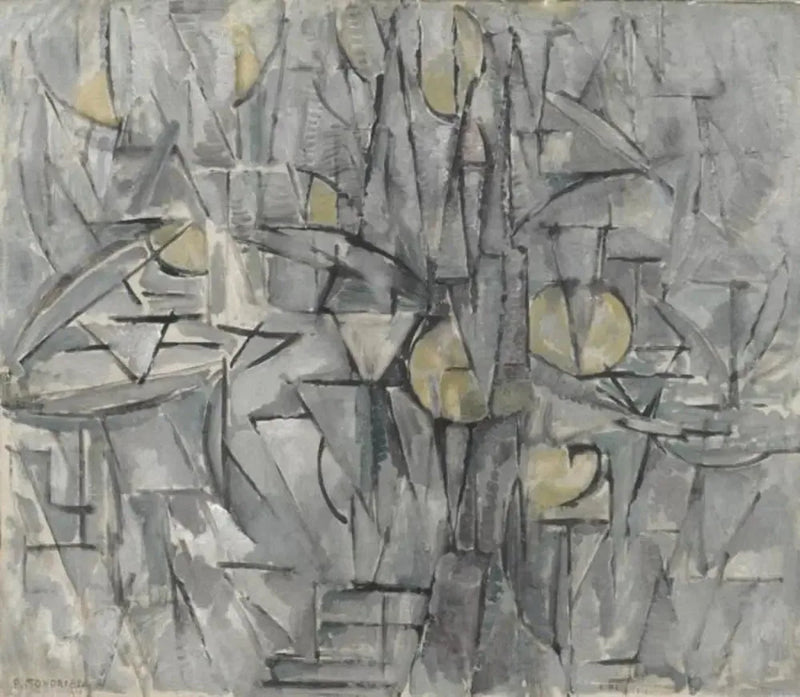 Koostumus n° X (aitoa) - Piet Mondrian