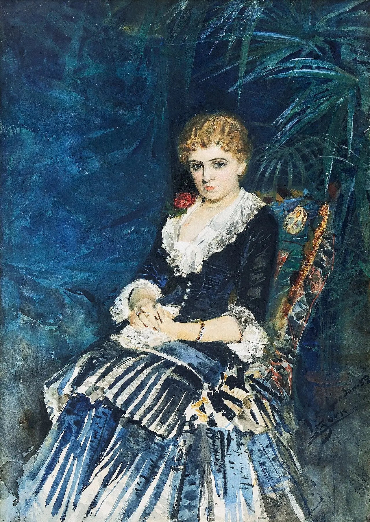 Comtesse Stenbock - Anders Zorn - Alpha Reproduction